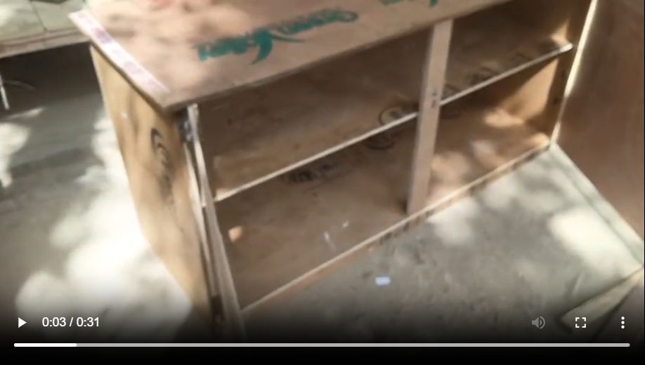 Furniture work sample 1